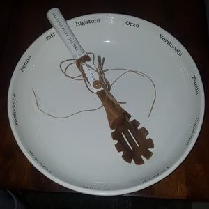 Large Mud Pie pasta bowl